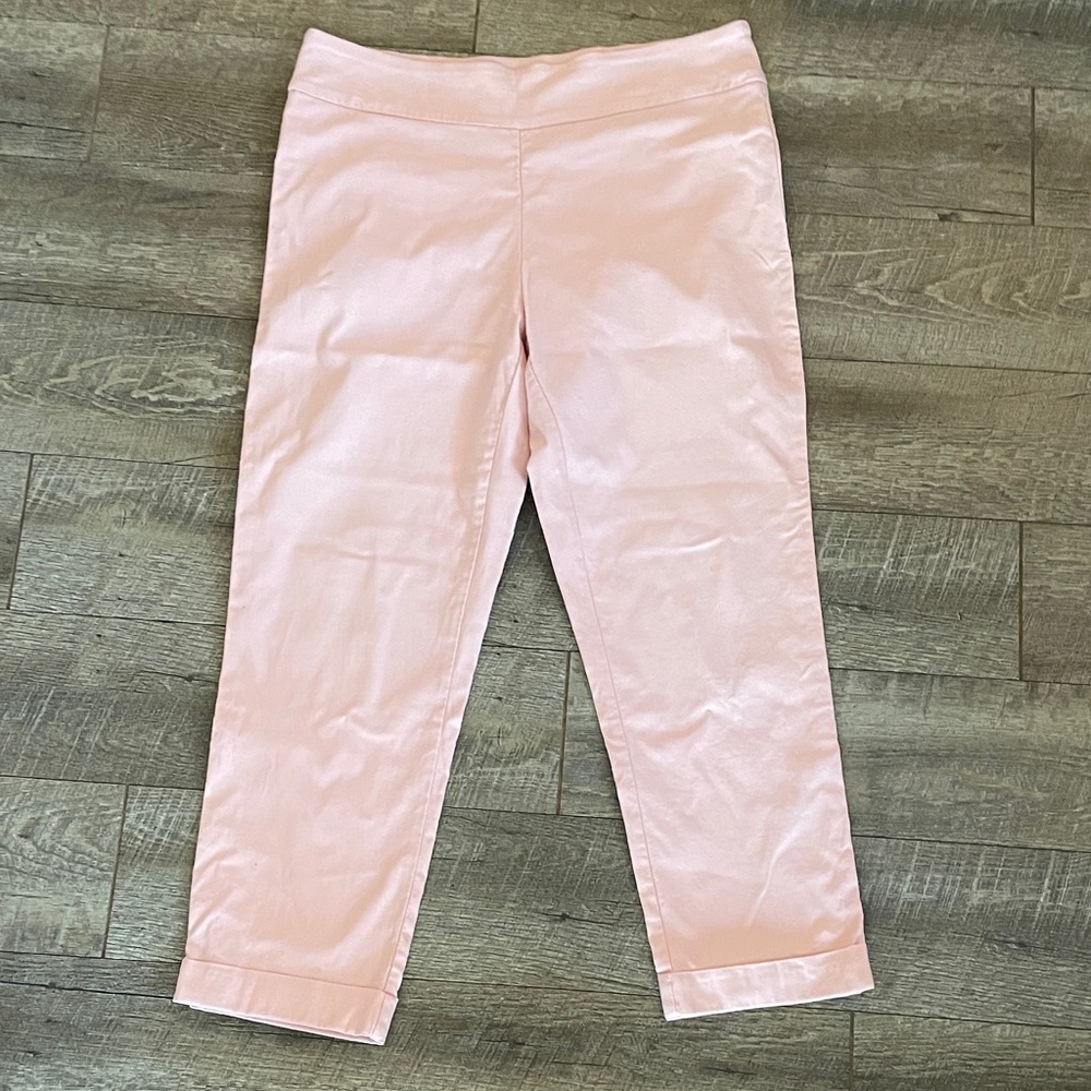 Tribal Pink Ankle Cropped Pants